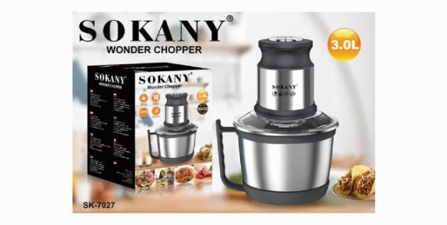 17,90€ από 29,90€ για ένα Πολυκόπτη Multi 800W με Δοχείο 3lt Sokany, με παραλαβή ή δυνατότητα πανελλαδικής αποστολής στο χώρο σας από την Idea Hellas στη Νέα Ιωνία.